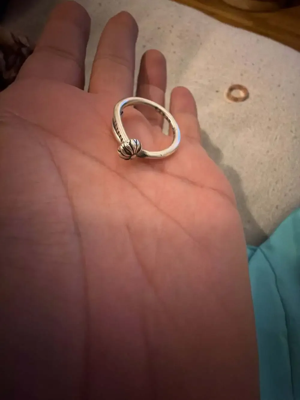 Chrome Hearts Cross Nail Silver Ring